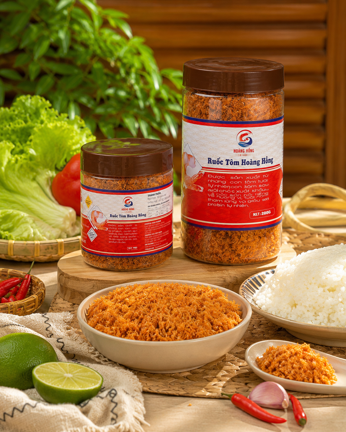 Ruốc tôm thịt đặc sản Hạ Long Hoàng Hồng